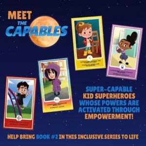 Cameron Britton Instagram - @thecapables Is very important to me. I was a preschool teacher for 8 years, and my good buddy wrote a book about superhero kids. His daughter was born with a limb difference and he wanted to make a super hero just for her. There’s a link in my stories if you’d like to support! #thecapables #differentissuper
