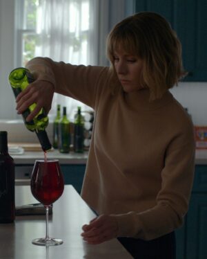 Cameron Britton Instagram - This is a binger, and its saturday. I recommend a drinking game where you drink whenever…. @kristenanniebell drinks. But don’t actually do this. You will die. @netflixisajoke stream #thewomaninthehouse