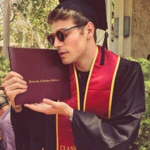 Cameron Fuller Instagram - no more homework!