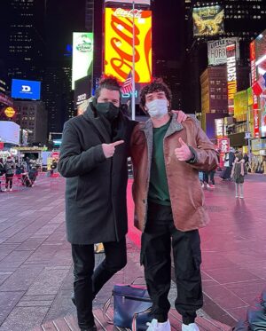 Cameron Ocasio Instagram - nyc time with @richie.magic 🔥