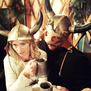Cameron Richardson Instagram - Happy Anniversary My Funny Valentine…. 8 years of travel, children, laughter, and tears.  You make each year more fun and RESTLESS. You make my world better by walking by my side.  I love you for loving me…. @louisleterrierpro