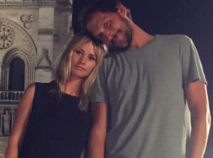 Cameron Richardson Instagram - Happy Anniversary My Funny Valentine…. 8 years of travel, children, laughter, and tears.  You make each year more fun and RESTLESS. You make my world better by walking by my side.  I love you for loving me…. @louisleterrierpro