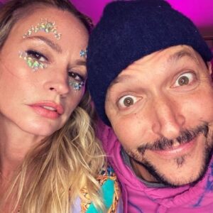 Cameron Richardson Instagram - Happy Anniversary My Funny Valentine…. 8 years of travel, children, laughter, and tears.  You make each year more fun and RESTLESS. You make my world better by walking by my side.  I love you for loving me…. @louisleterrierpro