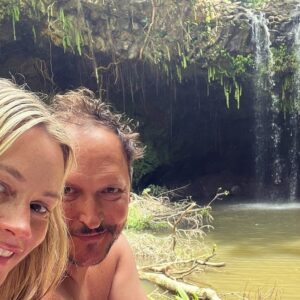 Cameron Richardson Instagram - Happy Anniversary My Funny Valentine…. 8 years of travel, children, laughter, and tears.  You make each year more fun and RESTLESS. You make my world better by walking by my side.  I love you for loving me…. @louisleterrierpro