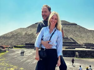 Cameron Richardson Instagram - Happy Anniversary My Funny Valentine…. 8 years of travel, children, laughter, and tears.  You make each year more fun and RESTLESS. You make my world better by walking by my side.  I love you for loving me…. @louisleterrierpro
