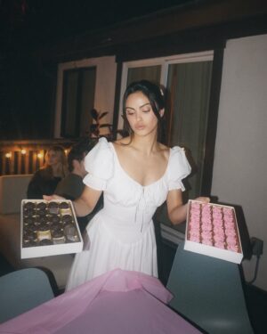 Camila Mendes Instagram - 30th birthday was everything my inner child could have wished for but with cocktails 🎀🥂 thank you to everyone who joined me yesterday in celebrating a new decade, and for all the bday wishes 🙏🏽 let’s normalize kids parties for adults!!