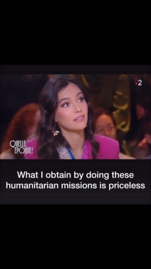 Camila Pinzón Instagram - Had the honour to speak on French TV about my humanitarian journey for the past months, and my upcoming goals. Delighted to be interviewed by the brilliant @leasalameoff . Thank you to the production team @france2 @quelleepoqueoff 🇫🇷
📍Paris, France
-
-
Tuve el placer de hablar en televisión nacional francesa acerca de mis diferentes acciones humanitarias al igual que mis próximas metas. Un gran honor el ser entrevistada por la brillante @leasalameoff . Gracias al equipo de producción de @france2 @quelleepoqueoff .

-
-
-
-
#missworld #beautywithapurpose