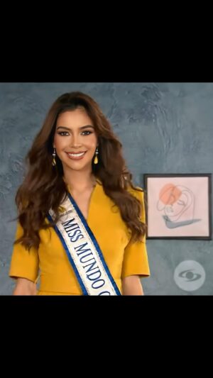 Camila Pinzón Instagram - Thank you @laredcaracol for this TV interview, I am honored for the opportunity to speak about my advocacy and life history. Grateful for all your kind words 🇨🇴🫶🏻.
For all the latest news follow @missworld official instagram
#missworld
#missworld71
#71mw
#india
#beautywithapurpose #bwap