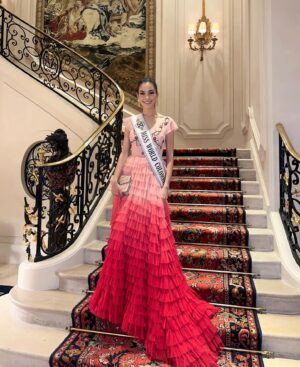 Camila Pinzón Instagram - Unforgettable charity gala at the Ritz Hotel. Reunited for a good cause, celebrating the night with a Parisian note.
-
Una gala de caridad inolvidable en el Hotel Ritz. Reunidos por una buena causa, celebrando las noches Parisinas. 
-
Thank you @royalgentlemenofficial and @christopheguillarme for my dreamy dress 🩷.