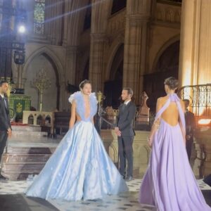 Camila Pinzón Instagram - Miss World France crew on this second day of Haute Couture Fashion Week ✨
Congratulations @georgeschakraofficial for this amazing collection.
-
Merci @nabilyounesofficial de m’avoir sublimé pour cette occasion