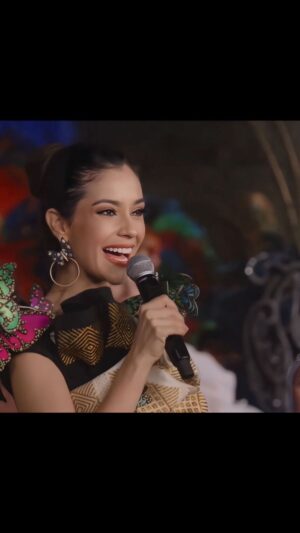 Camila Pinzón Instagram - आपके आमंत्रण के लिए आपका शुक्रिया means “Thank you for your invitation” in Hindi, that is what I feel towards India: a feeling of gratitude for welcoming more than 100 sisters. To my Colombians: what an honour to say the name of our beloved country in front of the world ♥️ Colombia: Land of emeralds and coffee 🇨🇴 
To @alvaroleyton_ : Thank you for this amazing design that includes indigenous craftsmanship and that pictures the biodiversity of our country including the different types of butterflies 🦋.
-
-
For all the latest news follow @missworld official instagram
#missworld
#missworld71
#71mw
#india
#beautywithapurpose #bwap
-

Miss World Colombia - @missmundocolombia
 
My Team:
 @aldopeluqueria @salerm_cosmetics_co @clubbodytech @lasergioemprende @sergioyalexandraradaoficial @dra.alexandrarada @redmastv @melodiastereobogota @doubletree_byhilton @fabianchacone @cstoficial @drcesartobar @dradrianalabrador @clinicalafont @museointernacionalesmeralda @official_andreaventuroli @fernando_marinm @bryannbonilla