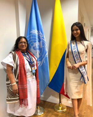 Camila Pinzón Instagram - An enriching dialogue with our ambassador at the United Nations 🇺🇳 discussing around education and the rights of our children. 
-
Un dialogo enriquecedor con nuestra embajadora ante las Naciones Unidas 🇺🇳 conversando sobre la educación y los derechos de nuestros niños.
-
#beautywithapurpose #missworld