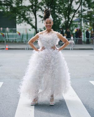 Camille A. Brown Instagram - A very special THANK YOU to @dougsegars for capturing these moments during @thetonyawards 2024!

THANK YOU @voguemagazine @officialbroadwayworld @huffpost @variety @harpersbazaarus @vanityfair @deadline @essence @apnews @broadwaynews Broadway News @theatermania @playbill @nypost @nytimes @broadwaycom @wwd @usatoday @iheartradiobroadway for all the press coverage and best dressed lists! 

Dress: @marchesafashion
Shoes: @ninashoes
Purse: @ninashoes
Earrings: @grownbrilliance
Rings: @effyjewelry @nicolerosejewelry @grownbrilliance 
Tailor: @raquellepedrazany
Makeup: @makeupbysteven
Stylist: @jakesokoloff
Styling Assistants: @ashleydaistephens @mariemmauguccioni 

THANK YOU Jake Sokoloff and Steven Harris for the glam all season!!! 
 
Pic 5 @michaelmooreagency @jueldlane 
Pic 6 @jueldlane 
Pic 7 @lorraine.brown.9634