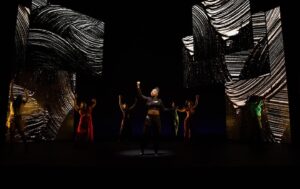 Camille A. Brown Instagram - CHEERS and HAPPY OPENING to the cast and creative team for the Broadway revival of for colored girls who have considered suicide/ when the rainbow is enuf. It took a team of powerful warriors to put our show together and I’m so very honored to have worked with them. I am especially grateful for their care, generosity, and support. 

Lifting up Ntozake Shange’s name and her brilliant work. Thankful to have contributed to her legacy and honored to have taken the dive into her “choreopoem”. Lifting up, Katherine Dunham. She was the first Black woman to direct and choreograph on Broadway over 65 years ago. It was hard to imagine I would ever get the chance to do this because I had never lived to see it. The fear was real. I didn’t see it coming. I didn’t think I could do it. My family and friends surrounded me with their love and helped me push through the fear. It has been a journey and they were with me the entire way.

LOVE and GRATITUDE to Dianne McIyntre, Trazana Beverley, Sharrata Hunt, Aku Kadogo, Janet League, Paula Moss, Michele Shay, and Carol Maillard!!! Members of the original Broadway production attended previews last week and are pictured with the cast. Amara Granderson, Tendayi Kuumba, Kenita R. Miller, Okwui Okpokwasili, Stacey Sargeant, Alexandria Wailes, and D. Woods. We THANK YOU for your power and for inspiring us!

Every person involved in this production is listed on slides 5 & 6. There isn’t enough room for all the names so I had to get creative! It takes a team!!!!

THANK YOU ALL FOR YOUR WORK!!!!

Honoring the legacy of this piece and all the iterations that have come before. This is my offering and it’s for colored girls everywhere.

LES GO! 

Performance photos by Marc J. Franklin