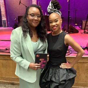 Camille A. Brown Instagram - I was honored to receive The Transformative Award from @harlemstage on Monday night. A very special THANK YOU to Pat Cruz and Harlemstage for this recognition and @mslachanze for presenting me with the award!!! The organization has supported my work for 20 years! In 2004, I was 24, a dancer with @evidencedance , and about to present one of my earliest works for Harlemstage’s E-moves series called, Shelter of Presence. I dedicated the award to 5 women ,who throughout their time with Harlemstage, held space for me so that I was able to indeed transform- Pat Cruz, @simoneeccleston @divinegoodwine Felicia Swoope, and Charmaine Warren. Much love and gratitude to these women!
Congratulations to @indiraetwaroo on being the new Artistic Director of Harlemstage! Harlemstage   Indira Etwaroo - Amazing news!!!

Photos 

1 LaChanze and Pat Cruz by Marc Millman
2 LaChanze by Marc Millman
3 Indira Goodwine- Josias by Joe Russo
4 Simone Eccleston 
5 Rickey Tripp
6 Carrie Mae Weems by Marc Millman
7 Bill T. Jones by @gettyimages John Lamparski 
8 District Attorney Alvin Bragg, Jamila Ponton Bragg, and Lorraine Brown by John Lamparski 
9 by Marc Millman

Make up by @harristevenb 
Styled by @jakesokoloff
