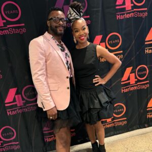 Camille A. Brown Instagram - I was honored to receive The Transformative Award from @harlemstage on Monday night. A very special THANK YOU to Pat Cruz and Harlemstage for this recognition and @mslachanze for presenting me with the award!!! The organization has supported my work for 20 years! In 2004, I was 24, a dancer with @evidencedance , and about to present one of my earliest works for Harlemstage’s E-moves series called, Shelter of Presence. I dedicated the award to 5 women ,who throughout their time with Harlemstage, held space for me so that I was able to indeed transform- Pat Cruz, @simoneeccleston @divinegoodwine Felicia Swoope, and Charmaine Warren. Much love and gratitude to these women!
Congratulations to @indiraetwaroo on being the new Artistic Director of Harlemstage! Harlemstage   Indira Etwaroo - Amazing news!!!

Photos 

1 LaChanze and Pat Cruz by Marc Millman
2 LaChanze by Marc Millman
3 Indira Goodwine- Josias by Joe Russo
4 Simone Eccleston 
5 Rickey Tripp
6 Carrie Mae Weems by Marc Millman
7 Bill T. Jones by @gettyimages John Lamparski 
8 District Attorney Alvin Bragg, Jamila Ponton Bragg, and Lorraine Brown by John Lamparski 
9 by Marc Millman

Make up by @harristevenb 
Styled by @jakesokoloff