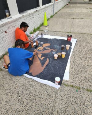 Camille A. Brown Instagram - I have always been proud to represent Southeast Jamaica, Queens, New York! “Queens is in da buildin!!!’” A very special thank you to  @jamaicaartscenter for including me in this series and for this massive acknowledgment! Many thanks to JCAL's Executive Director, Leonard Jacobs, JCAL's Artistic Director, Courtney Ffrench , NYC Parks Department Senior Public Art Coordinator, Elizabeth Masella, and Wendy A. Berot. Council Member, Nantasha Williams, District Leader and former Council Member, I. Daneek Miller, NYC Parks Queens Borough Commissioner, Michael Dockett

I am very honored to be on the wall with LL COOL J, Sweet Tee, Q-Tip, Jackie Robinson, Gregg Vance (Coach Chuck), Lani Guinier, W. E. B Du Bois, Naomi Osaka, and Count Basie! 

And shout out to the super talented artists who created the murals: 

Eric Black 
Justice Levenson 
Tyler Blau (LAG!) 
Nicole Wang 

Original pic by @josefinasantos 

Shout out to my family and dance family who came out to support! 

I was asked what was my hope when Black youth look at this mural. That all things are possible and to BELIEVE!!! There will always be challenges, but keep living your dreams, shoot for the universe, and be yourself in all spaces.

If you’re ever in Jamaica, Queens stop by Daniel O'Connell Playground and check out
#queensreflections 

Gratitude!