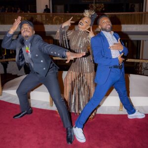 Camille A. Brown Instagram - #FBF We opened @terence_blanchard Champion at @metopera on Monday! I am very honored to return to The Met for my 3rd opera! Porgy & Bess (2019), Fire Shut Up In My Bones co-directed with James Robinson (2021) and now Champion (2023). I went to high school across the street @lagalumniandfriends (LAG!) and never imagined that my work would be shown on The Met stage! I am very honored and thankful for the opportunity to delve into the world of opera. A very special thank you to Peter Gelb and James Robinson for inviting me to be a part of The Met family. Thank you to Peter and Dodie Kazanjian (Director of Gallery Met) for hanging my portrait (by @drillboney Jim McKeon) in the Founders Hall! Check it out when you come to the show!!! Thank you James Robinson and Terence Blanchard for your spirit and encouraging words throughout the process! It’s always a pleasure being in the room with you both! Thank you for believing in me! Shouting out @rickeytripp (Associate Choreographer) and @maleek_washington (Assistant Choreographer) to the rafters!!! Thank you for your love, support, and teamwork. Love you both so much. Congratulations to the creative team, @metoperachorus @metoperaballet @metoperaactors @metoperastagemanagers and everyone who contributed to this show. 
My grandma used to listen to operas on the radio. It was one of her favorite things to do. Every time I step into The Met building I think of her and the love she had for the art form. Lifting up my grandma today and always. Champion runs until May 13th! Check out the HD performance on April 29th! 

Styled by @jakesokoloff 
Make up by @harristevenb 
Dress: Aggi (@aggi_pl)
Shoes: Alexandre Birman (@alexandrebirman)
Earrings: Elizabeth Cole (@elizabethcolejewelry)

Photos 1-3 by @gettyimages 
4 and 5 by @olivier.medus 
6-10 Ken Howard/The Met Opera