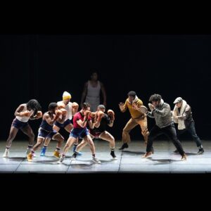 Camille A. Brown Instagram - #FBF We opened @terence_blanchard Champion at @metopera on Monday! I am very honored to return to The Met for my 3rd opera! Porgy & Bess (2019), Fire Shut Up In My Bones co-directed with James Robinson (2021) and now Champion (2023). I went to high school across the street @lagalumniandfriends (LAG!) and never imagined that my work would be shown on The Met stage! I am very honored and thankful for the opportunity to delve into the world of opera. A very special thank you to Peter Gelb and James Robinson for inviting me to be a part of The Met family. Thank you to Peter and Dodie Kazanjian (Director of Gallery Met) for hanging my portrait (by @drillboney Jim McKeon) in the Founders Hall! Check it out when you come to the show!!! Thank you James Robinson and Terence Blanchard for your spirit and encouraging words throughout the process! It’s always a pleasure being in the room with you both! Thank you for believing in me! Shouting out @rickeytripp (Associate Choreographer) and @maleek_washington (Assistant Choreographer) to the rafters!!! Thank you for your love, support, and teamwork. Love you both so much. Congratulations to the creative team, @metoperachorus @metoperaballet @metoperaactors @metoperastagemanagers and everyone who contributed to this show. 
My grandma used to listen to operas on the radio. It was one of her favorite things to do. Every time I step into The Met building I think of her and the love she had for the art form. Lifting up my grandma today and always. Champion runs until May 13th! Check out the HD performance on April 29th! 

Styled by @jakesokoloff 
Make up by @harristevenb 
Dress: Aggi (@aggi_pl)
Shoes: Alexandre Birman (@alexandrebirman)
Earrings: Elizabeth Cole (@elizabethcolejewelry)

Photos 1-3 by @gettyimages 
4 and 5 by @olivier.medus 
6-10 Ken Howard/The Met Opera