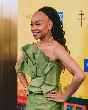Camille A. Brown Instagram - HAPPY OPENING to the cast, creatives, and crew of @hellskitchenbway !!! It has been a thrilling ride since joining the team in 2022. It was a dream choreographing to the music of the brilliant @aliciakeys !!! A very special thank you to Alicia, Michael Greif, and @saymorediaz for inviting me to be a part of the team. I am so thankful for the opportunity to put all that I love and know about growing up in NYC into HK and on a Broadway stage. NYC is soul, swag, and heart, and I’m proud to call it my hometown and the place that shaped me. 

A very special THANK YOU to @bishme_cromartie for this beautiful look!!! It felt amazing wearing your pieces!!!

Shout out to @rickeytripp @kamilleupshaw @sfaithb2 and @nasha415- and @maleek_washington for being there in the beginning. Thank you for your love, laughter, spirit, and heart. We had a time! 

Believe in your dreams, believe in speaking into existence the things you want to achieve, and in all things- DO YOU! 

QUEENS, NYC- ALL DAY, EVERY DAY! 

Styled by @jakesokoloff 
Make up by @harristevenb 

Pic 1 @jalengregoryphoto
Pic 2 & 3 Michaelah Reynolds
Pic 4 Andy Henderson