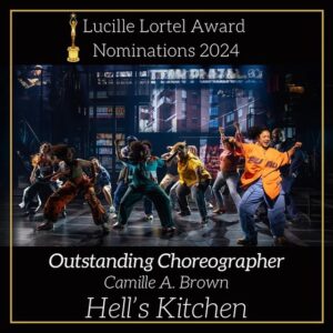 Camille A. Brown Instagram - THANK YOU for this nomination @lortelawards !!!