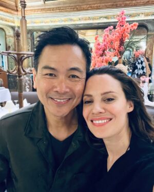 Camille De Pazzis Instagram - Reunion with the exceptional @joeldelafuente ✨#paris #lunch #friends #hemlockgrove #actors