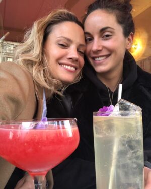 Camille De Pazzis Instagram - 🍸Sunday’s Cocktail @bar_bisou with the inestimable @sugar.didi 🌟