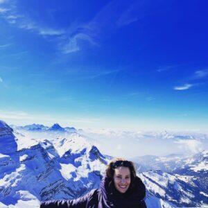 Camille De Pazzis Instagram - Ice blue mountains ❄️#ski#travel