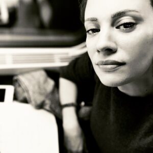 Camille De Pazzis Instagram - 🚂#train #travels #blackandwhitephotography #tryptiqueferroviaire 🫢 #actresslife 🤍