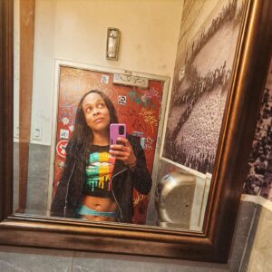 Camille Ligon Instagram - #inlivingcolor #dirtymirrorselfie #colors #vibrant #iampeople #tgif #faces #rando