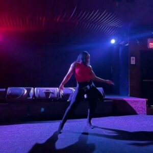 Camille Ligon Instagram - 🌟magic mike🌟
About the other night....Mike had me on one about to be starting something (I chose to beat it instead 😝me and my 2 left feet (no moonwalk included 😔) 

📹📸 @raystar5

#Michaeljackson #Beatit #goat #dancefloor #lightscameraaction #inmyownworld #Monday #mondayfunday #magicmike #michaeljackson