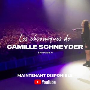 Camille Schneyder Instagram - Le vlog est dispo les amiiis, je vous embarque avec nous dans le Versus Tour 🤍 Le lien est en bio ✨