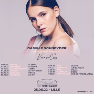 Camille Schneyder Instagram - Et c’est repartiiii pour un tour 😍 on se voit sur quelles dates? 

Encore un grand merci à @vitaa et @slimane 🤍