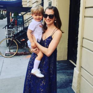 Candace Bailey Instagram - Easter brunch with my best boy. 🙏🏻🐰#manningbaldwinrosen