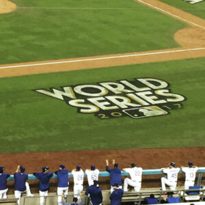 Candace Bailey Instagram - Such an amazing time in LA these past 2 days celebrating the #Dodgers in the World Series!! Memories to last a lifetime. #letsgododgers