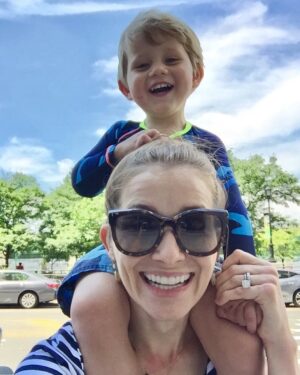 Candace Bailey Instagram - Schenanigans with my favorite boy on the planet. Happy Thursday!! #manningbaldwinrosen