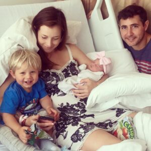 Candace Bailey Instagram - First time with the new family together. Manning loves his little sister. Hopefully he continues to love her when we actually bring her home. Thank u for all the sweet words. Feeling very blessed. #manningbaldwinrosen #AnnabelleGracieRosen