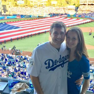 Candace Bailey Instagram - Such an amazing time in LA these past 2 days celebrating the #Dodgers in the World Series!! Memories to last a lifetime. #letsgododgers