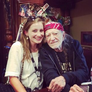 Candace Bailey Instagram - With the legend @willienelsonofficial  #williesreserve #williesbus