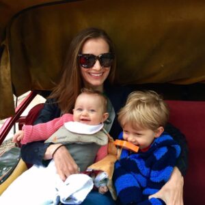 Candace Bailey Instagram - It was a beautiful day out in NYC, so we decided to be total tourists and went for a carriage ride through Central Park with the munchkins.