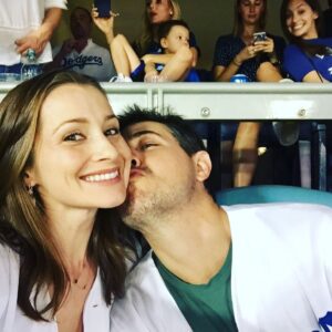 Candace Bailey Instagram - Such an amazing time in LA these past 2 days celebrating the #Dodgers in the World Series!! Memories to last a lifetime. #letsgododgers