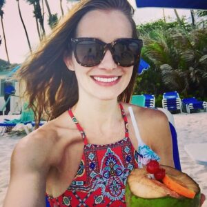 Candace Bailey Instagram - Selfie with a drink...or 2....or 3. Who's counting?