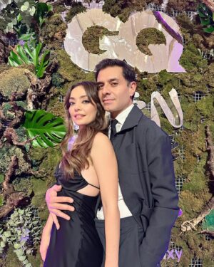 Cansel Elçin Instagram - Love of the year 🤭🖤 📸 @cemtalu #gqmoty2022