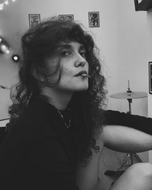Cansu Türedi Instagram - it’s just a cigarette