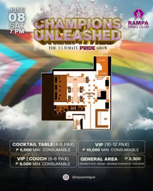 Captivating Katkat Instagram - BOOGSH! MAY KAPA man o wala, tara na at sama sama tayong mag-POP OFF, SUSTAHs!

Join us in making HERstory as we bring together four crowned Queens from Drag Race PH and Drag Den PH together with some of the finest PH Drag Queens in one legendary and spectacular show this Pride month🌈 

See you at Rampa Drag Club, on June 8, 2024, from 7 PM onwards. 

Buy your tickets via the link in our bio or
DM us through our sns accounts.