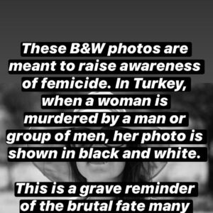 Cara Santa Maria Instagram - Please read. #ChallengeAccepted is about more than pretty pictures. 

#Femicide #WomenSupportingWomen #Turkey #kadınaşiddetehayır #istanbulsözleşmesiyaşatır