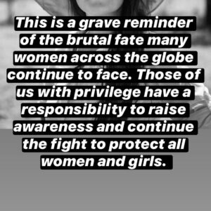 Cara Santa Maria Instagram - Please read. #ChallengeAccepted is about more than pretty pictures. 

#Femicide #WomenSupportingWomen #Turkey #kadınaşiddetehayır #istanbulsözleşmesiyaşatır