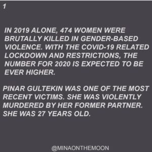 Cara Santa Maria Instagram - Please read. #ChallengeAccepted is about more than pretty pictures. 

#Femicide #WomenSupportingWomen #Turkey #kadınaşiddetehayır #istanbulsözleşmesiyaşatır