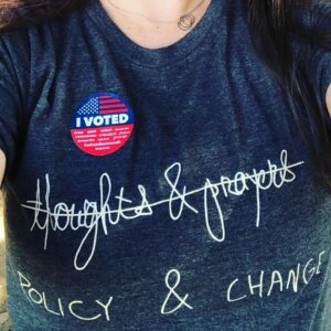 Cara Santa Maria Instagram - This is the big one, folks. #ivoted. Did you? Killer joined me to cast my ballot in an official box in Los Angeles. My mask and t-shirt probably tell you everything else you need to know 🙃🗳🇺🇸