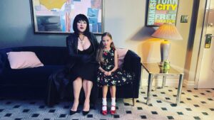 Carina Battrick Instagram - Are you my real mommy?🥰thank you for being such an amazing and supportive scene partner. I just had so much fun 🤩 acting with you and seeing your magic
.
.
.

.
#chucky #chuckydoll #carinabattrick #chuckytvseries #usanetwork #syfy  #wannaplay  #horror #classichorror #donmancini #iamchucky #childsplay #iliketobehugged #chuckyisreal #caroline #carolinechucky #carolinecross #caroline #mybestfriend #friend #iwantchucky #chuckyseason2 #wannapray #christmas #chuckychristmas #tiffanyvalentine #jennifertilly #tiffany